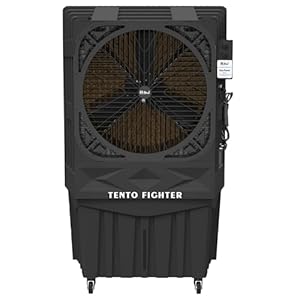 Elysian Tento Fighter 30 Air Cooler with 280 Liter Capacity|Bullet Air Throw Jumbo Desert Cooler for Offices, Halls, Industries and Home|Noiseless Air cooler with Powerfull Air Delivery