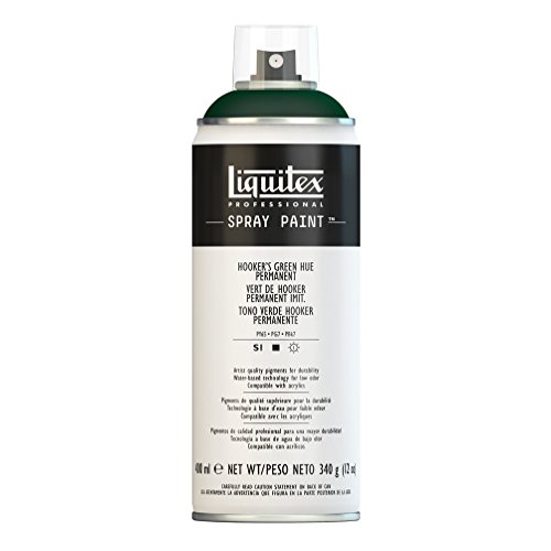 Liquitex 4450224 Professional Spray Paint 400 ml, Hooker'S Green Hue Permanent