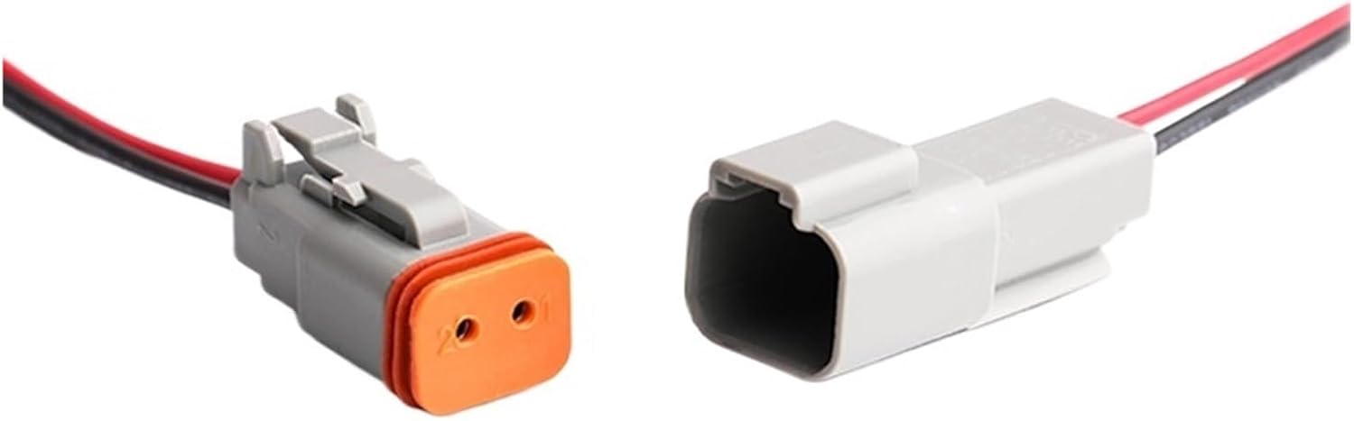 1 Set 2 3 4 6 8 12 Pin Car DT Electrical Cable Connectors Male Female Wire Harness Plug DT06-2S DT04-2P(2P,5 Sets)