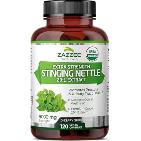Zazzee Organic Stinging Nettle Extract Cover