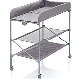 Fasciatoio mobile (pieghevole e regolabile in altezza)...