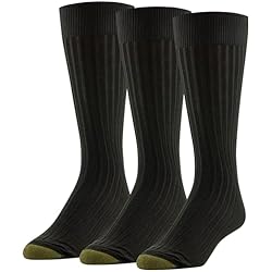 Amazon.com: Gold Toe Men's Classic Canterbury Crew Socks (Pack of 6),  Black/Brown, Shoe Size: 6-12.5 : Clothing, Shoes & Jewelry