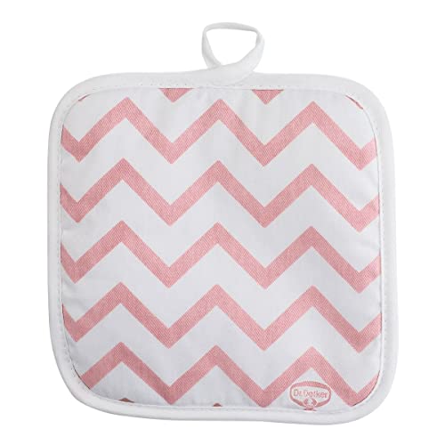 Dr. Oetker Retro 4634 Pot Holder 20 x 20 cm Inner 95% 5% Polyester Outer 100% Cotton, White