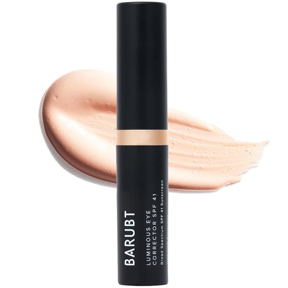 Luminous Eye Corrector SPF 41, Tinted Eye Concealer with Peach Undertone, Anti-Aging Hydrating Eye Cream for Dark Circles, Under Eye Serum for Smooth, Bright Eyes
