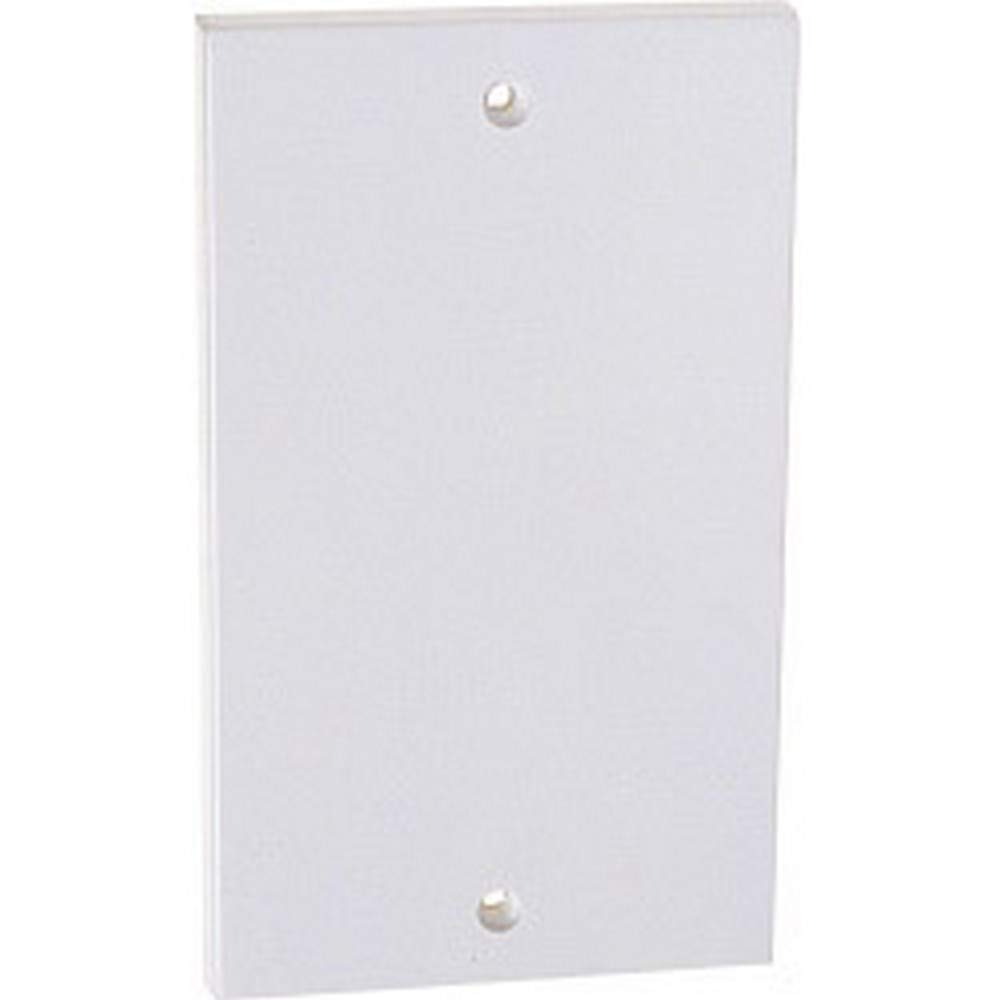 Dencon White Wall Plate Plug Socket Double Plastic Blanking Plate To Bs5733 *Fast Post