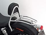 sissy bar dyna wide glide  Fehling Harley Davidson Dyna Street Bob Bj.09 Fahrer SissyBar Kissen u. Gepäckträger