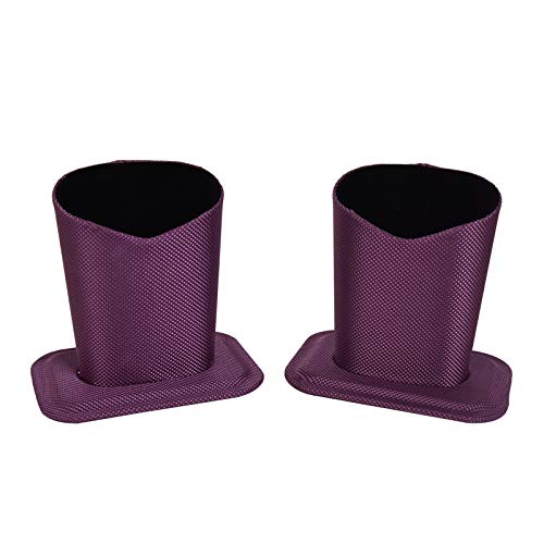 Baitaihem Pack of 2 Eyeglasses Holder Stand Protective Glasses Holder For Desks Or Nightstands, Purple