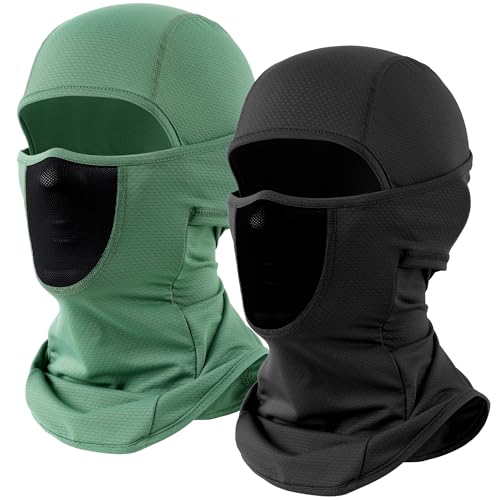 Image of WTACTFUL Breathable Balaclava Face Mask Men, Summer UPF 50+ Sun Protection