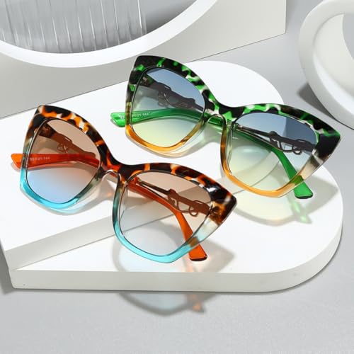 Lunettes œil de chat élégantes de qualité supérieure et design vintage ajouré