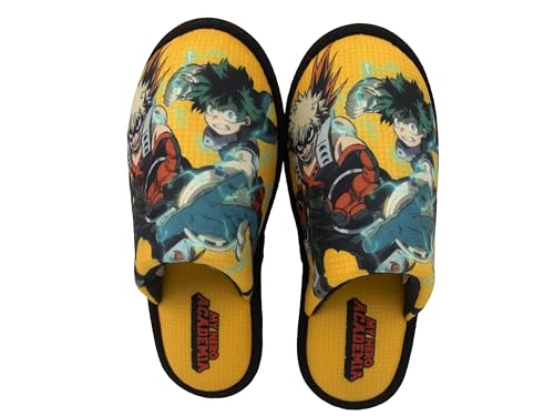 CYPBRANDS My Hero Academia- Zapatillas de casa, Pantuflas,