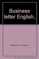 Business letter English, B0006AS6IM Book Cover