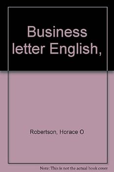 Unknown Binding Business letter English, Book