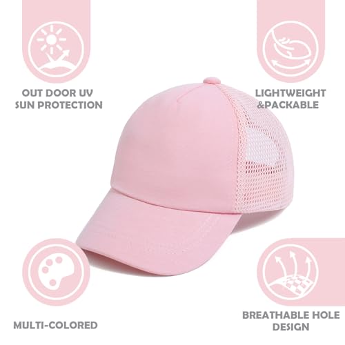 Toddler Baseball Hat with Mesh Adjustable Dinosaur Printed Trucker Hat Outdoor Beach Summer Infant Sun Cap for Kid Boy2