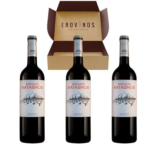 Vino Bosque de Matasnos - x3 Botellas Vino Tinto Ribera del Duero x 75 cl - Mejor Selección ENOVINOS
