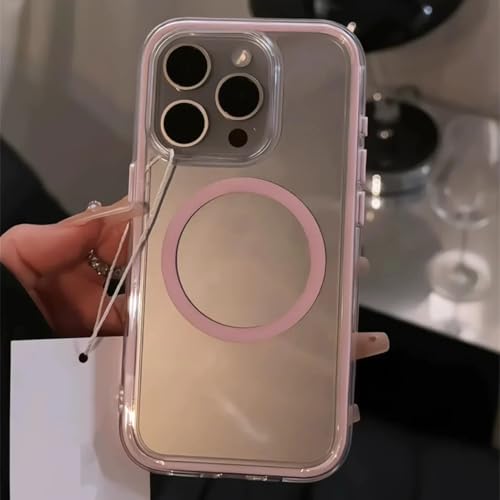 Étui rigide antichoc iPhone 15 Pro aimanté pour chargeur sans fil