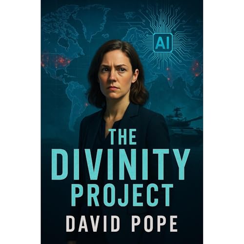 The Divinity Project Audiolibro Por David Pope arte de portada