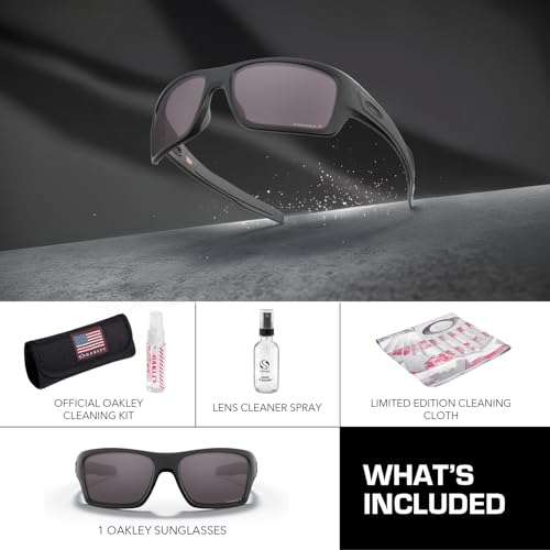 Oakley OO9263 TURBINE – Polarized/Non-Polarized - Rectangle Sunglasses with Official Eyewear Kit Bundle3