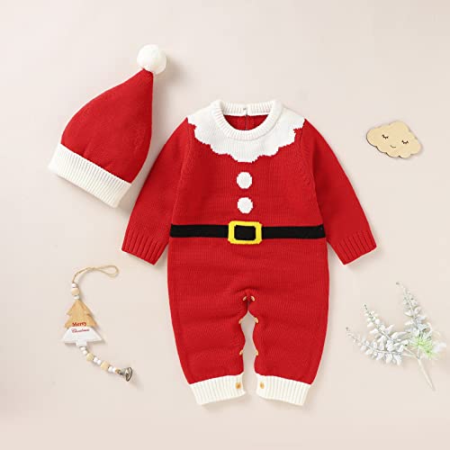 Grenouillère bébé garçon avec chapeau et combinaison Noël