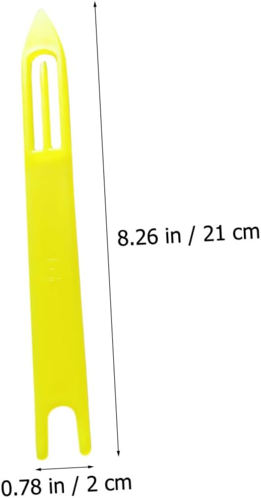 Tofficu 24pcs Repair Tool Weaving Shuttles for Easy Mending Portable Netting Needle Kit Random Colors Lightweight and Design
