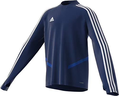 adidas Tiro 19 Training Top- Kid's Soccer L Dark Blue/Bold Blue/White