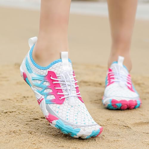 Image of Hike Barefoot Shoes for Women Men, Pro Barefoot Shoe with Wide Toe Box for Hiking, Walking, Swimming, Non-Slip Breathable Lightweight Water Shoes Unisex