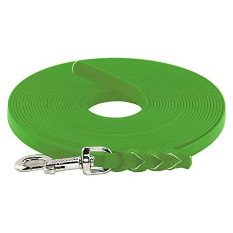 LENNIE BioThane Schleppleine, 9mm, Hunde 5-15kg, 10m lang, ohne Handschlaufe, Apfelgrün Cover