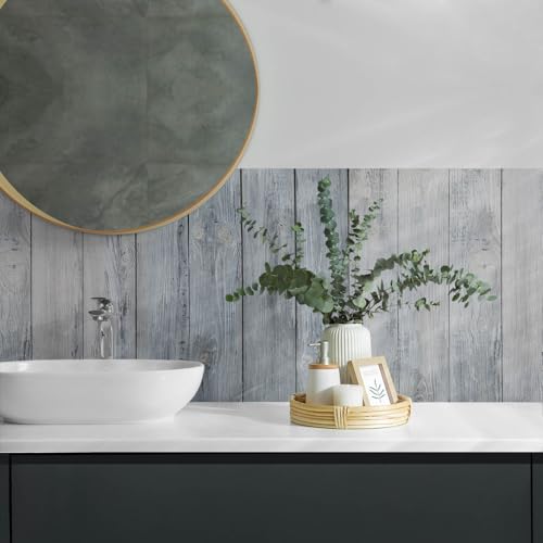 Tablero de madera decorativo 100x50 para paredes de cocinas modernas 4