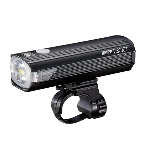 Phare de vélo de nuit CatEye AMPP 1300 pour rouler en toute sécurité en ville