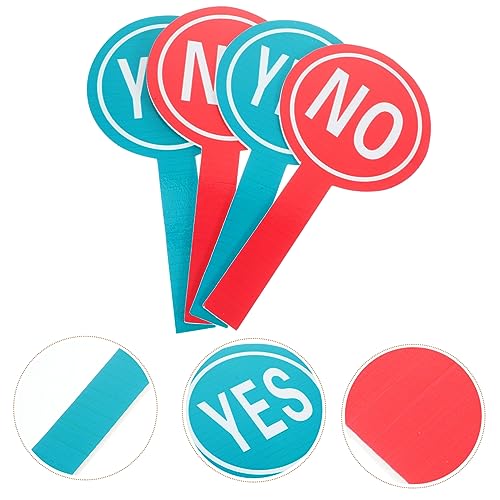 Réponses de classe vote réversible pour enseignant et formation HEMOTON 4pcs - 5