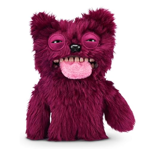 ZURU Fugglers Hairy Fuggs - Funny Ugly Monster Plush - 9 inches (Sir Belch)