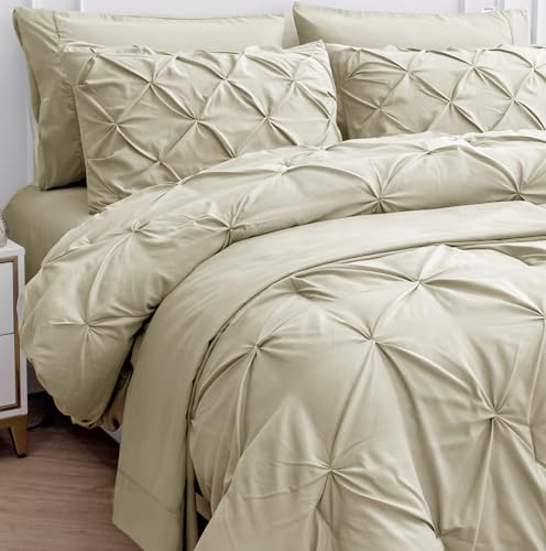 LANE LINEN Comforter Queen Size - Set of 7 Piece