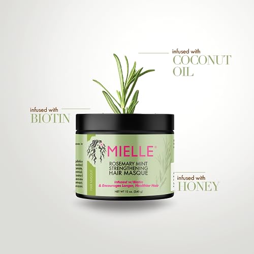 Mielle Organics 64244 Rosemary Mint Strengthening Hair Masque thumb #2