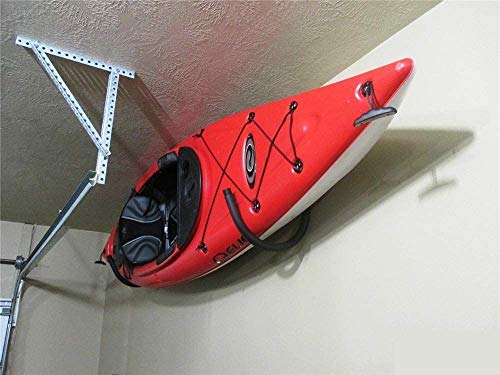 DrSportsUSA Kayak Wall Hanger Wall Mount Kayak Storage Racks Accessories for Kayaks Canoe and Stand up Paddle Boards (W01)