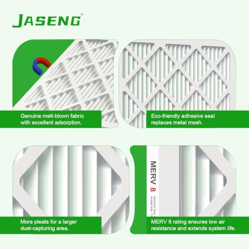 Image of 14x14x1 MERV 8 Air Filter, 6-Pack for Furnace HVAC