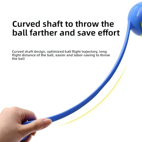 Eaacaa Brinquedo para animais de estimação com haste dobrada - Uma chave para apertar a bola sem as