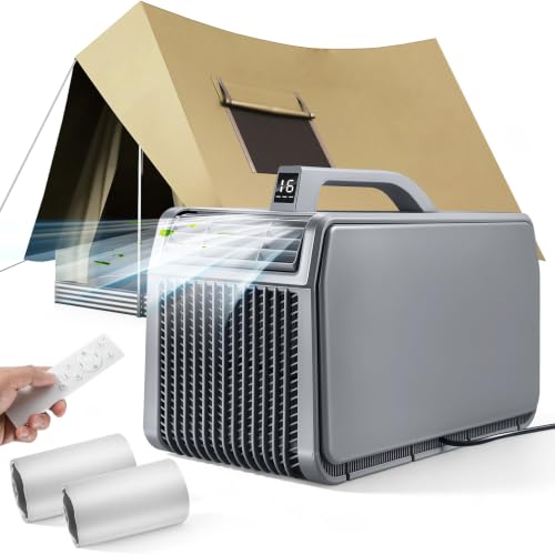 Portable Air Conditioner for Camping, 5500BTU Cooling & 6500 BTU Heating