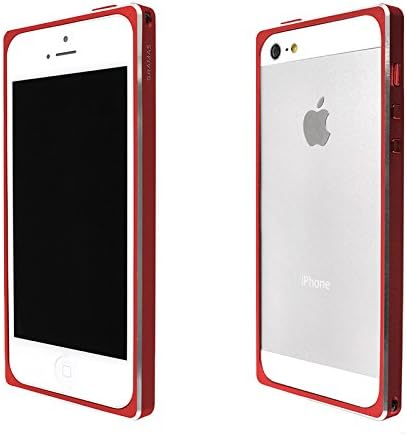 <IPhone5/5Staio> GRAMAS Metal Bumper MB513RD (Red) for iPhone5/5S (japan import)