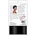 Stay On Satin Edge Bonnet Womens Hair Wrap for Sleeping, Black
