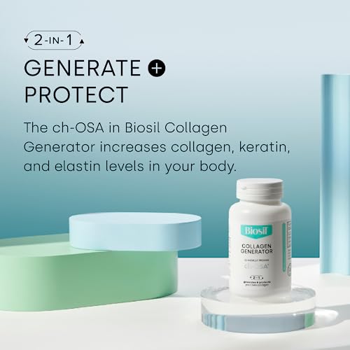 Biosil Collagen Generator - 30 Capsules - With Patented Ch-Osa Complex - Generates & Protects Your Own Collagen - Gmo Free - 30 Servings #TOP2