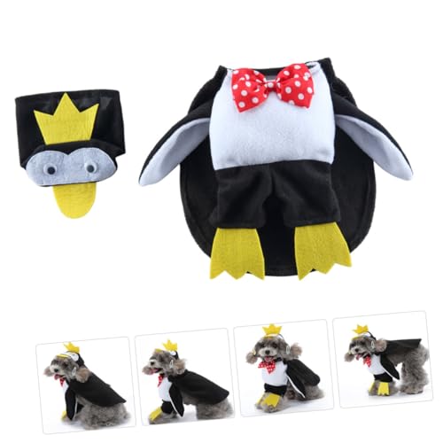 Disfraz de Pingüino para Perro Talla S miniatura 6