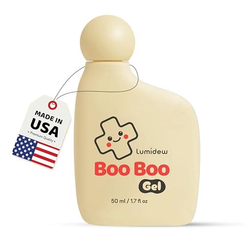 Boo Boo Gel for Kids I Gentle Hypochlorous Acid Skin Relief | Non-Stinging Cleaning Gel for Cuts Scrapes Bug Bites Rashes & Minor Burns | Safe for All Ages Alcohol-Free Fast Soothing Care