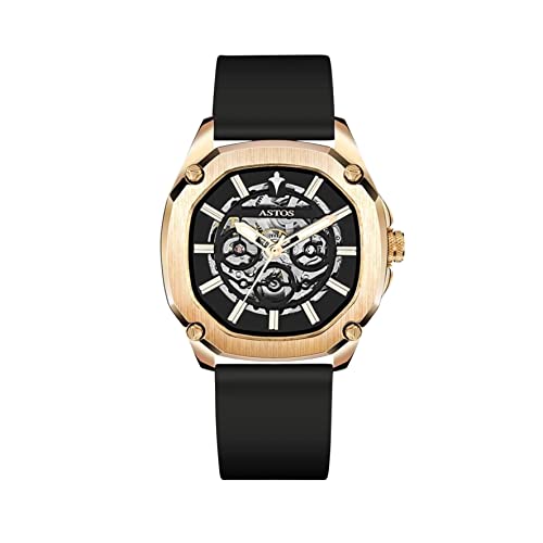 Montre pour homme Astos Styx automatique étanche avec affichage analogique de précision