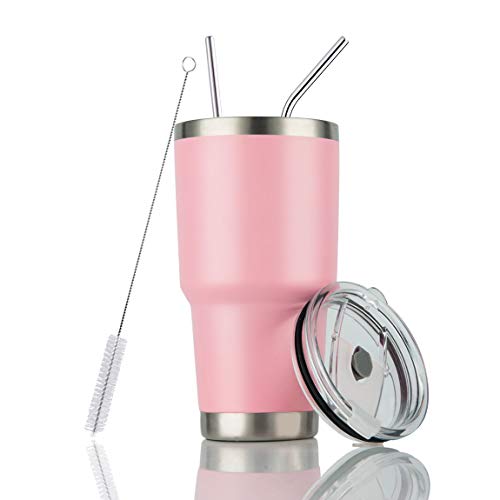 Joyclub 30oz Tumbler Stainless Steel Double Wall Vacuum Insulated Tumbler Cup Travel Mug