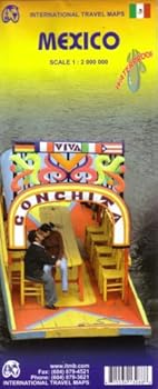 Map Mexico 1:2,000,000 Travel Map 2008*** [Multilingual] Book