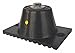 Floor Mount Vibration Isolator, Neoprene, 550 to 1100 lb Capacity Range-Each