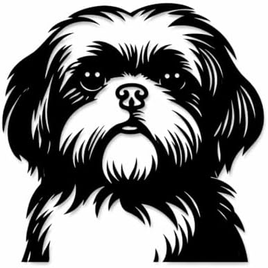 Arte Decorativa Pet 3D para Parede, Dog Friendly, Cão, Quadro Cac...