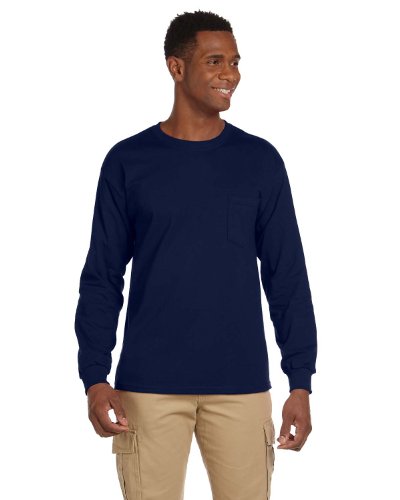Image of Gildan Adult Heavy Cotton 5.3 oz. Long-Sleeve T-Shirt