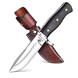 Klein und kompakt - Das Univinlions Outdoor Messer ist aus D2-Stahl mit einer Härte von 58-60 HRC gefertigt. Es sieht zwar klein aus, aber es verliert nicht an Gewicht und ist ein fein verarbeitetes Outdoor Messer.
