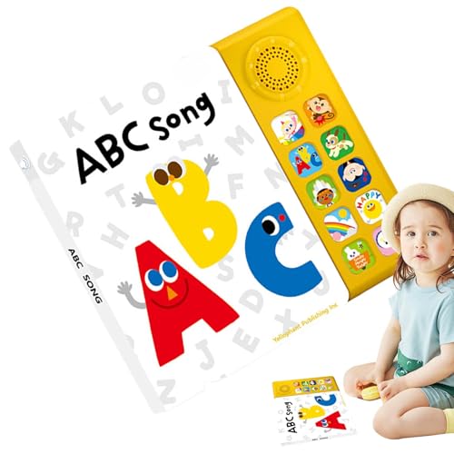 Interactive Music Book, Musical Learning Book, 10 Nursery Rhymes, English Enlightenment Teaching Aids, Fun Educational For Boys