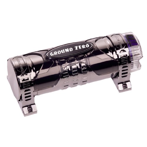 Condensateur 1.2 Farad GZUC 1200X Ground Zero pour stabiliser la tension des basses
